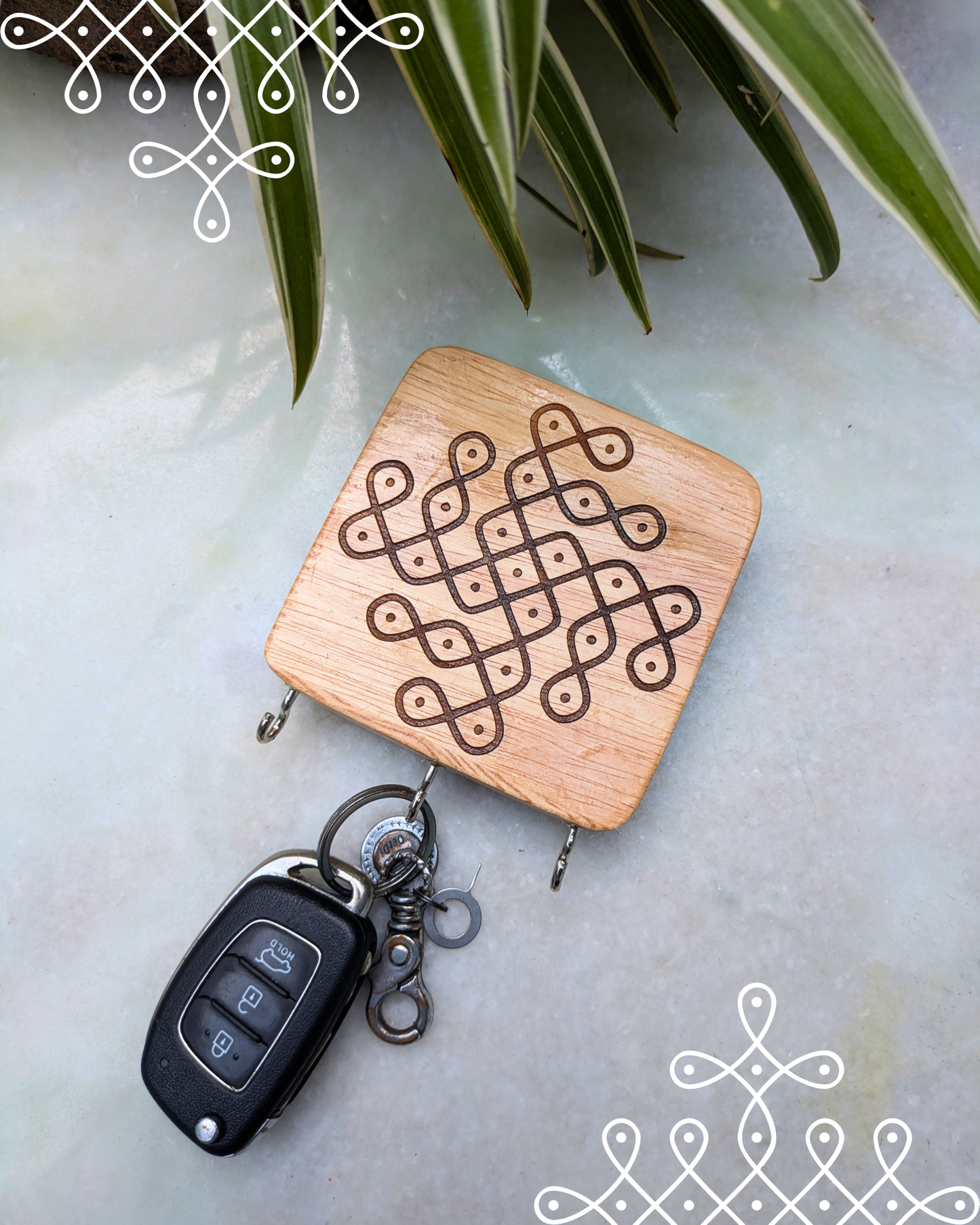 Kolam key holder