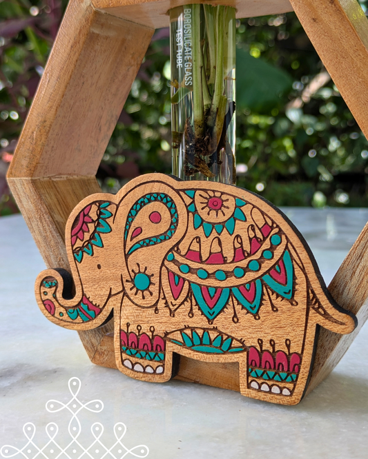 Hexagon Planter - Elephant