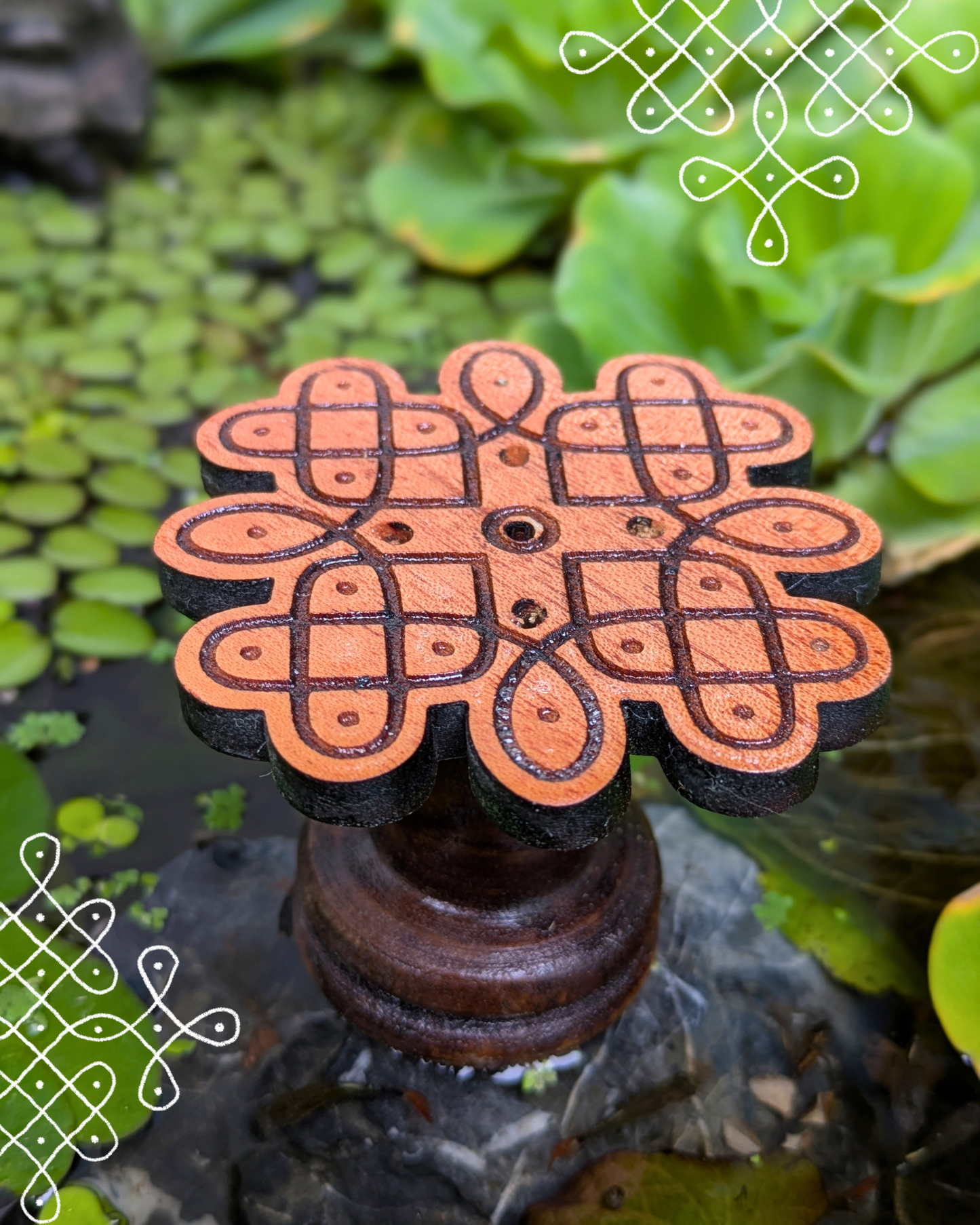 Kolam Agarbatti holder
