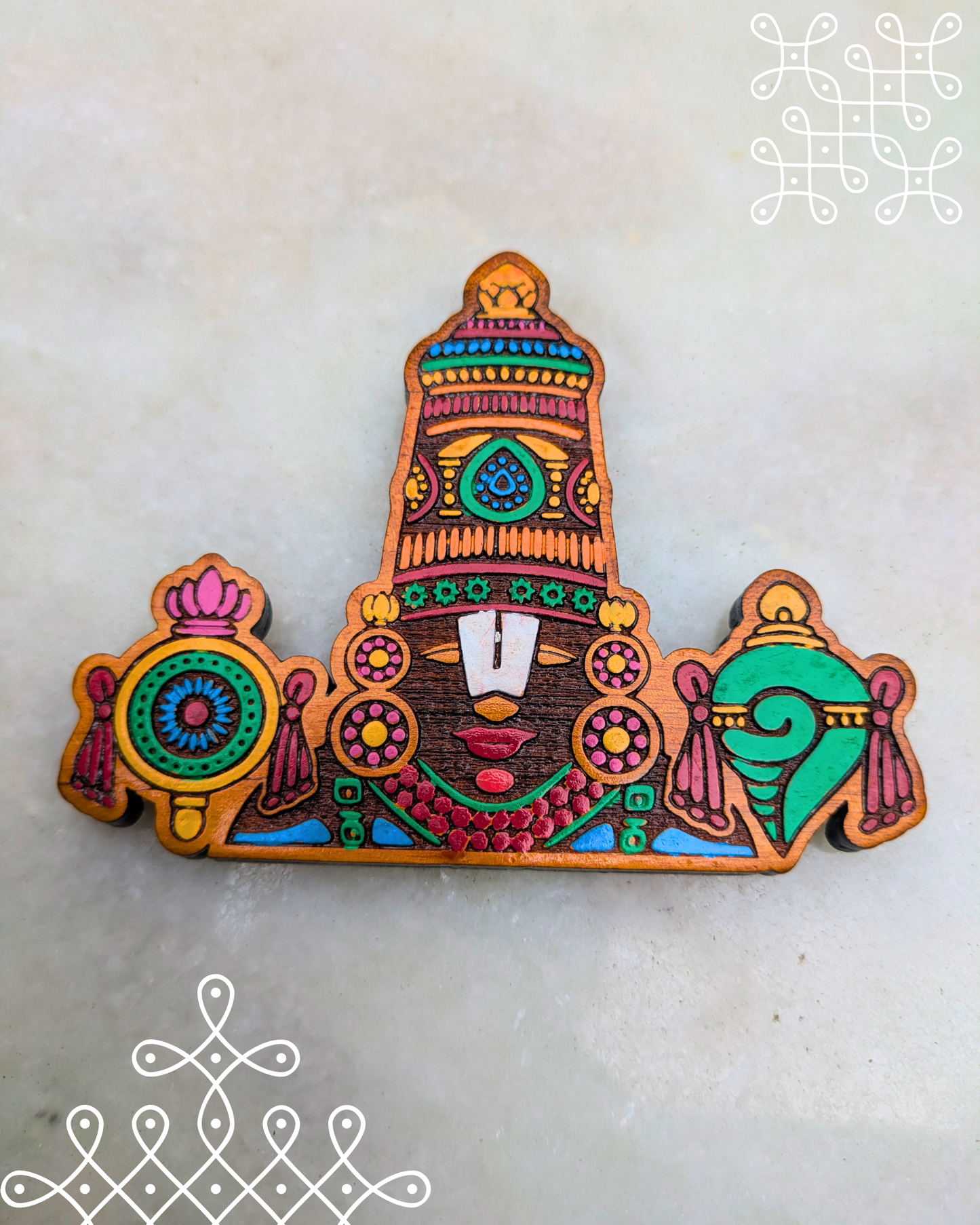 Kolam fridge magnets