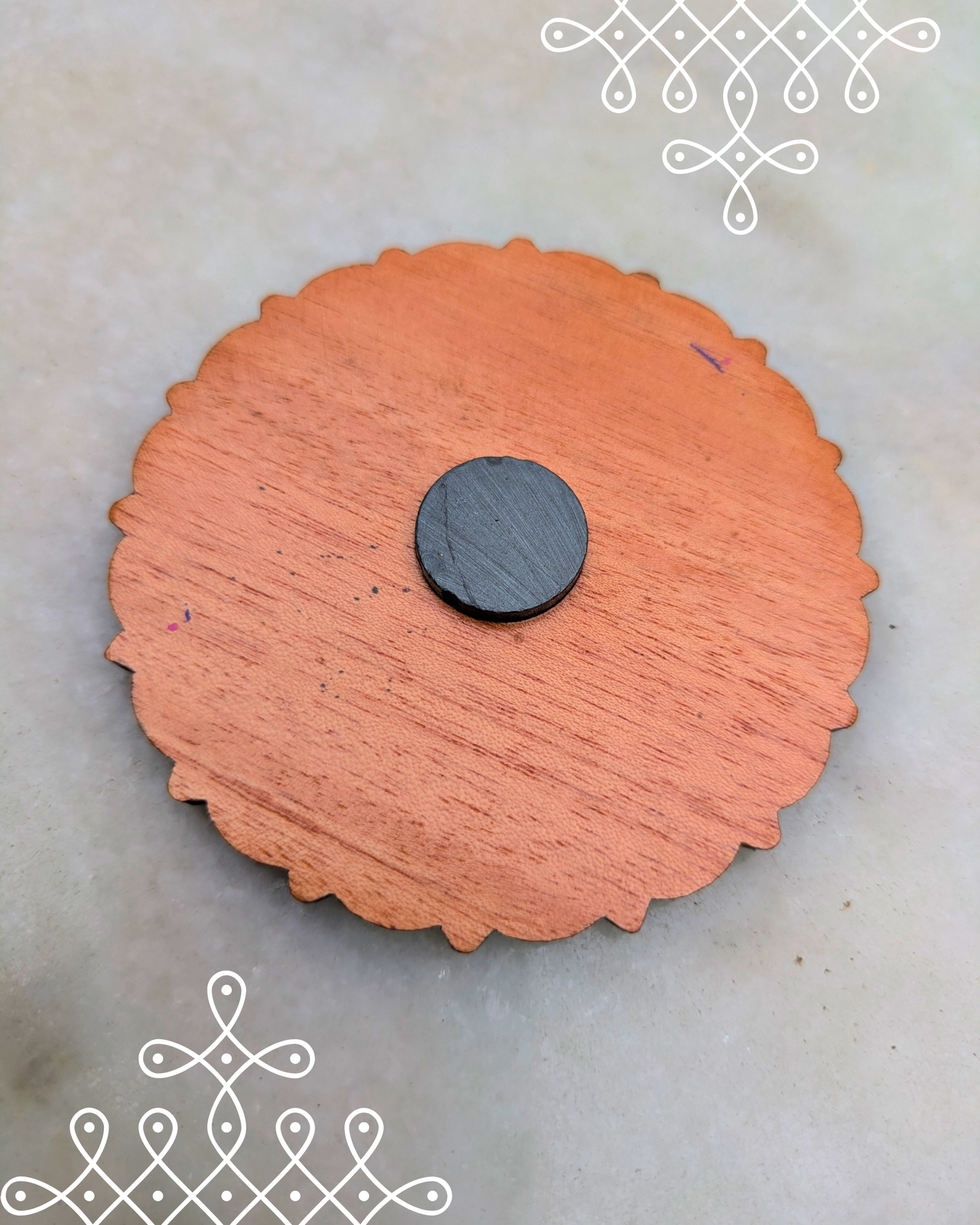 Kolam Fridge Magnets (Idhuvum Kadanthu Pogum)