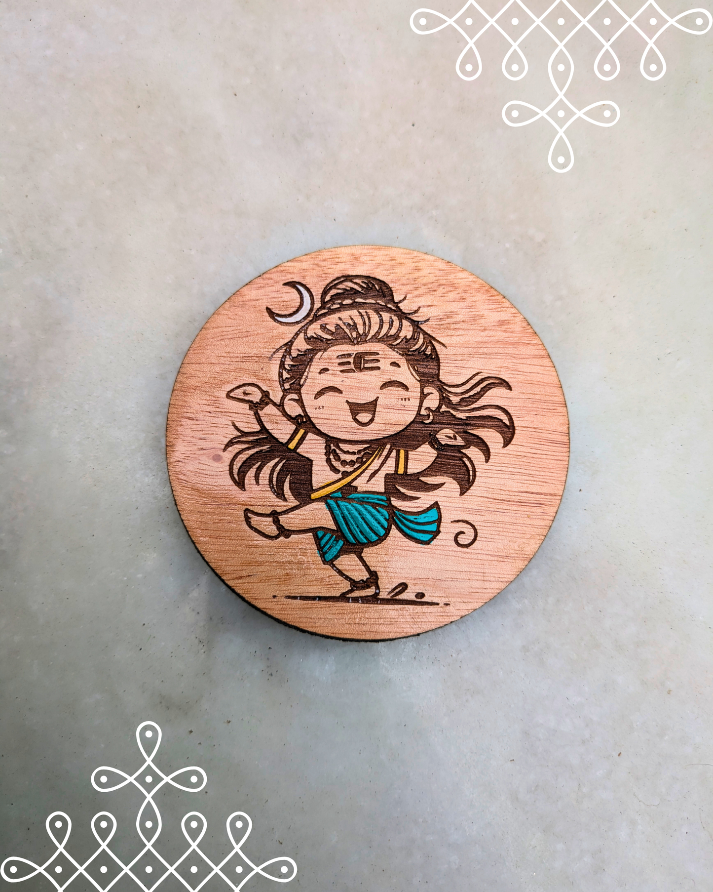Kolam fridge magnets