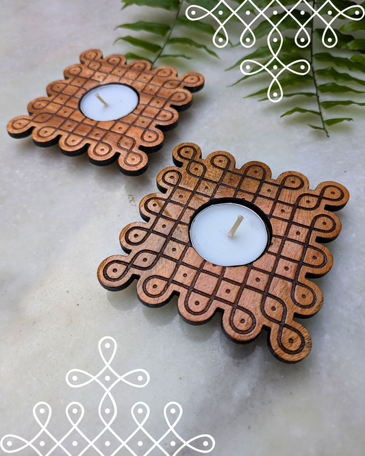 Tealight Holder Set Of 2