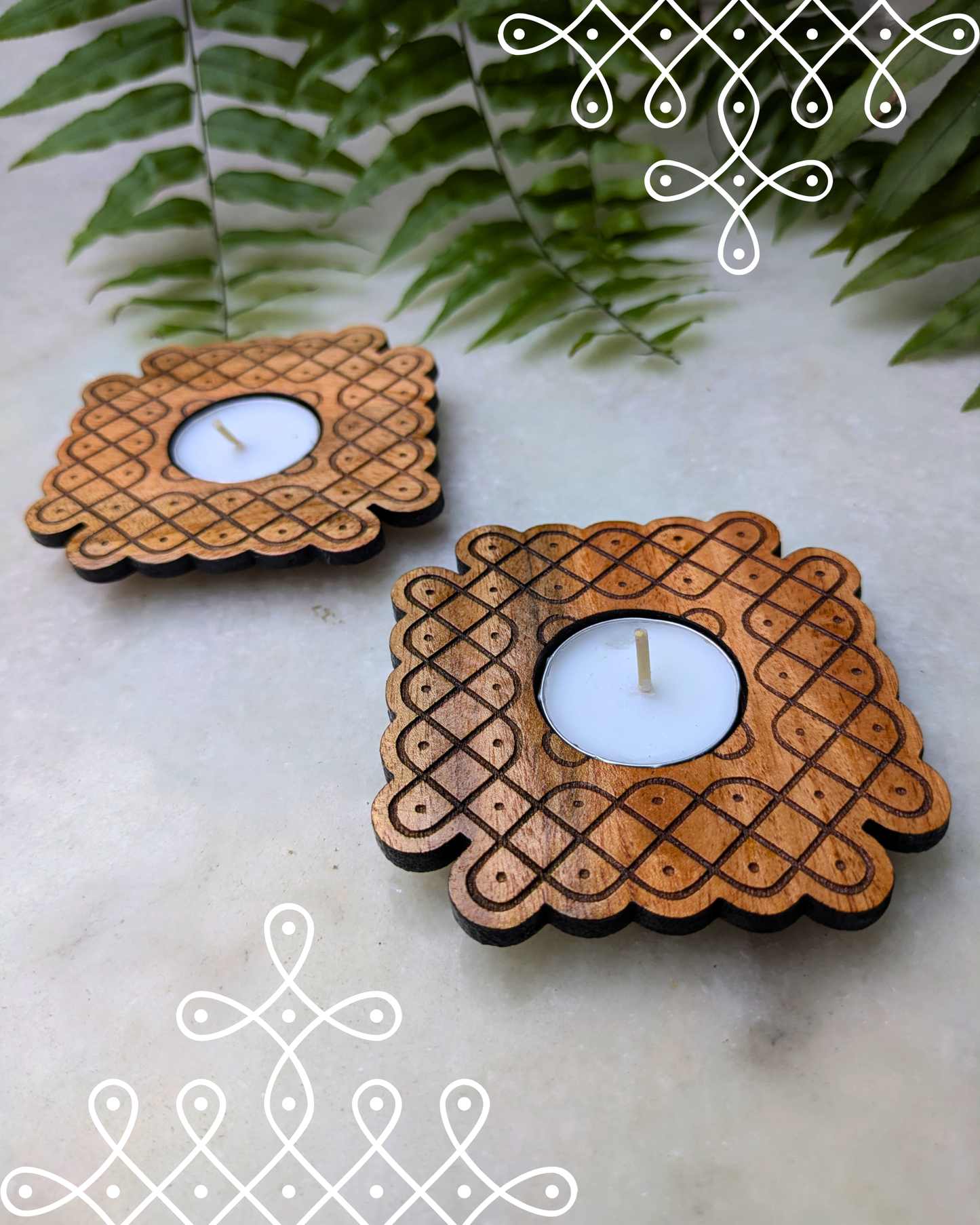 Tealight Holder Set Of 2