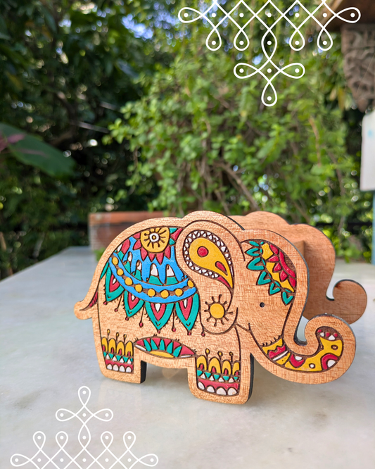 Small Trinket Tray Elephant Circus