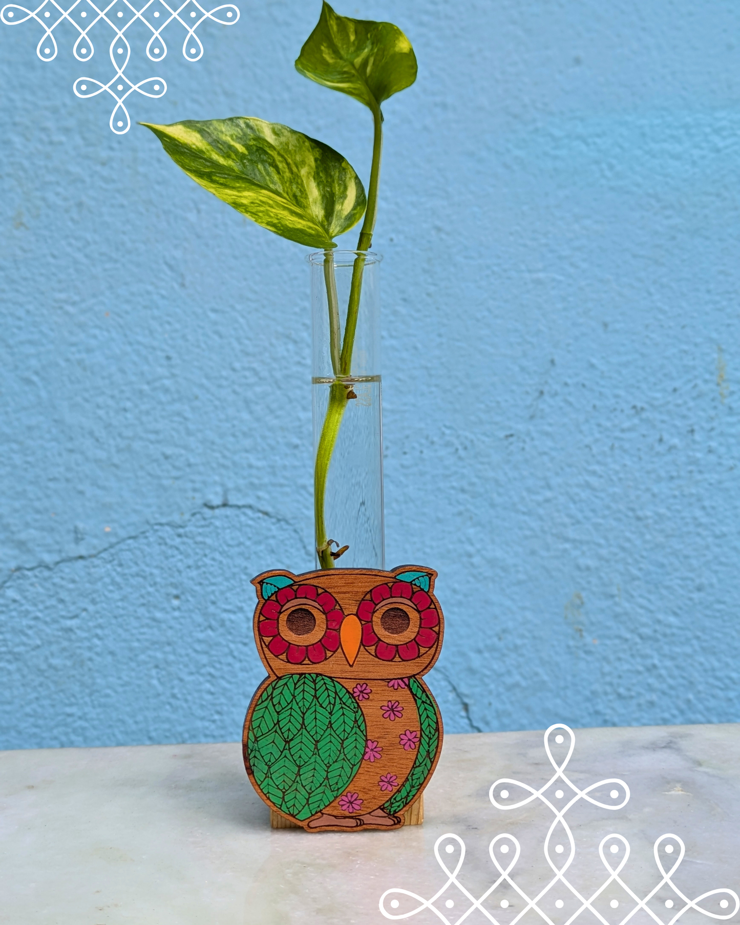 Cube Planter - Owl