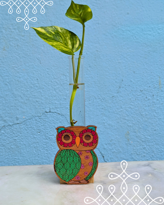 Cube Planter - Owl