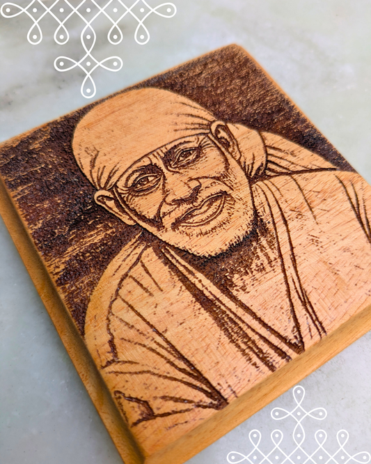 Kolam Fridge Magnets (2D Sai Baba)
