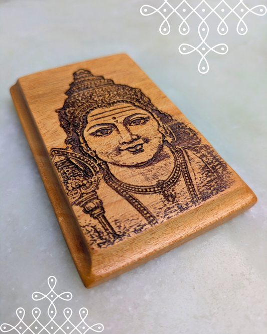 Kolam Fridge Magnets (Murugan)