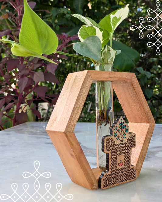 Hexagon Planter - Tulasi Maadam