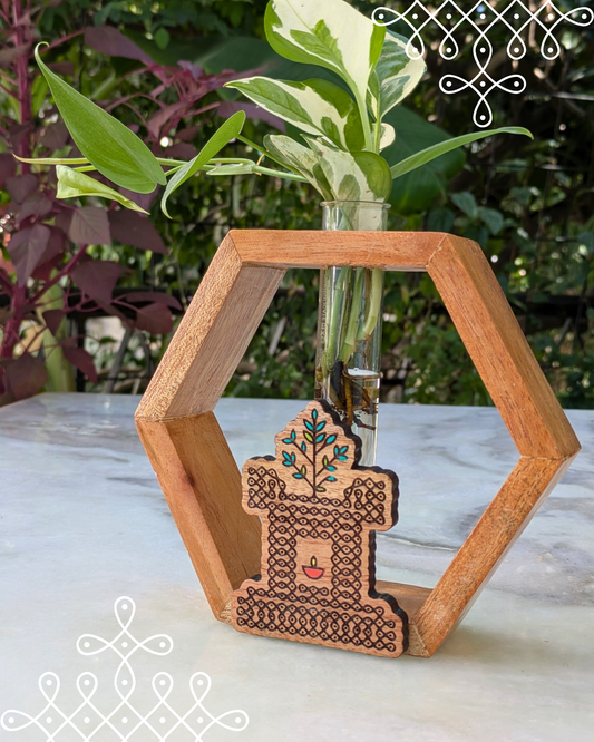 Hexagon Planter - Tulasi Maadam