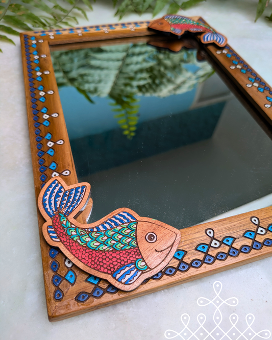 Kolam mirror [Kizhi] WD-MIRK