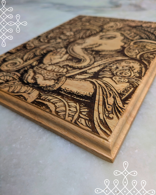 Kolam God engraving [Ganesha] PJ-GEGANE