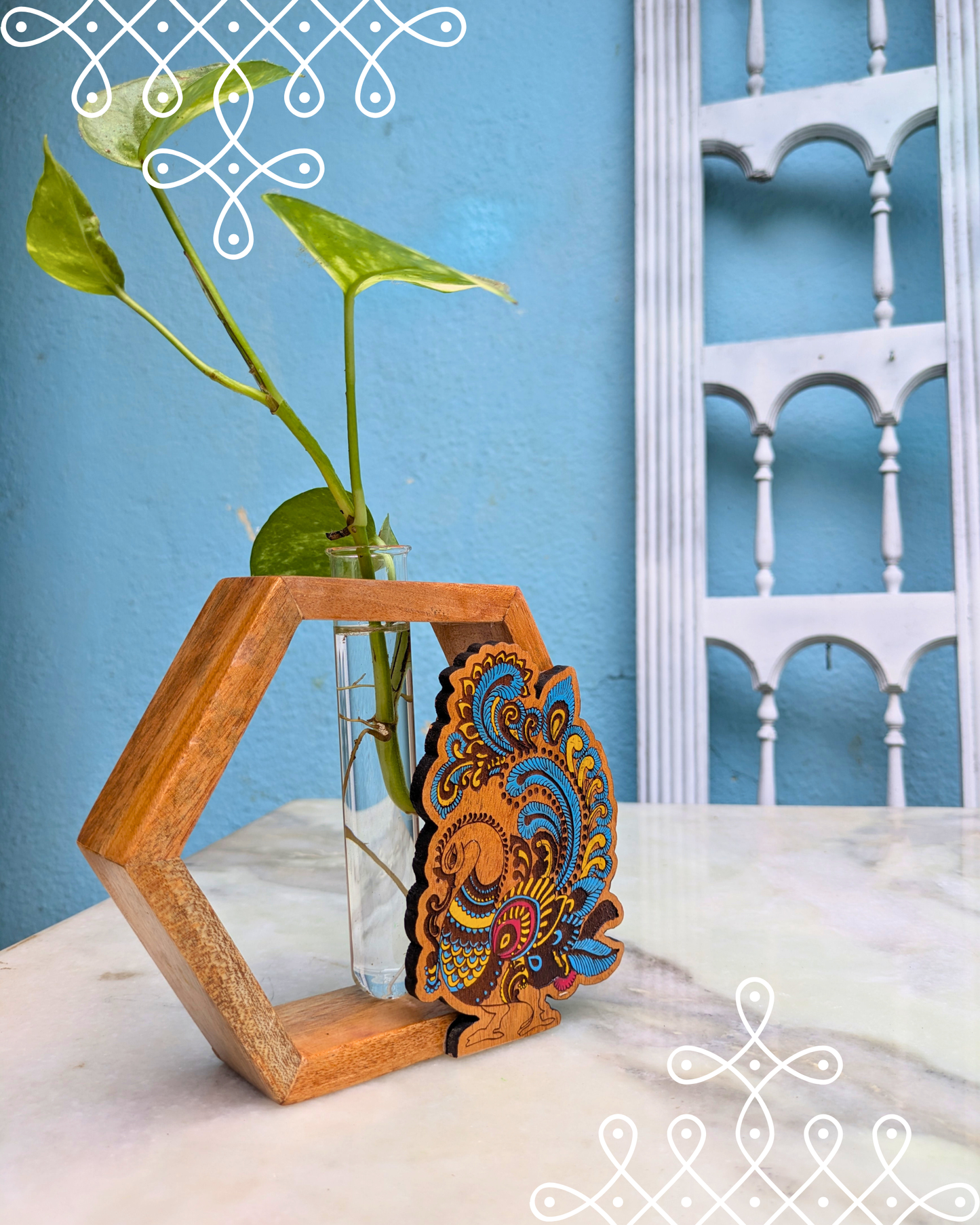 Kolam Hexagon planter [ANNAM] PL-HEXAM