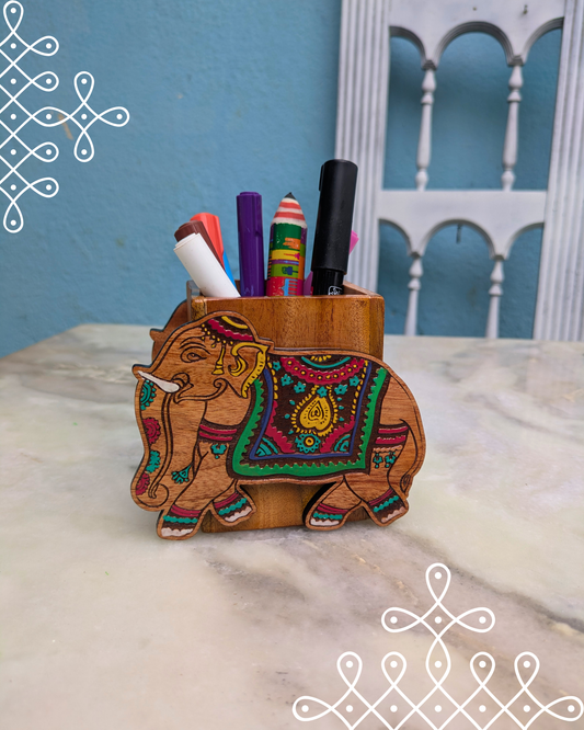 Pen Holder - Elephant Royal