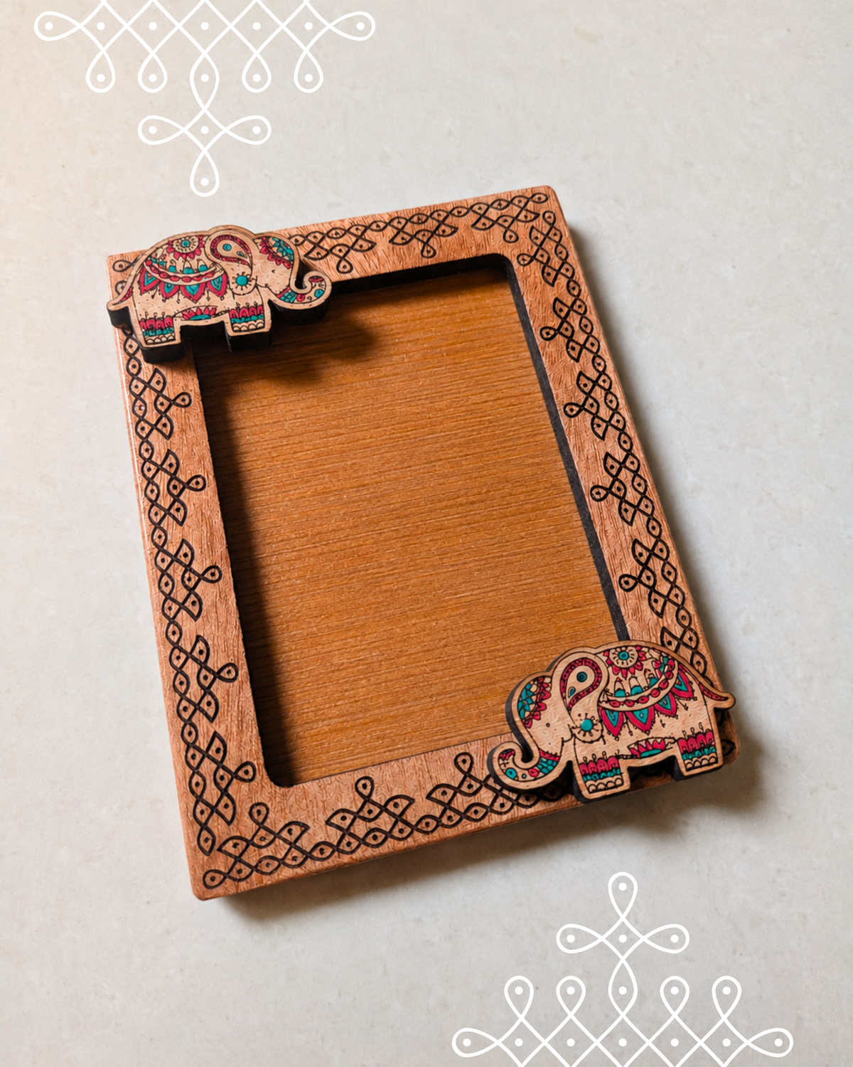 Mini Magnetic Frame - Elephant